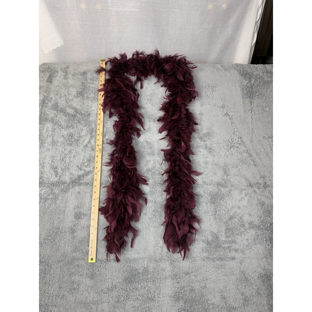 Burgundy Feather Boa – Costume, Dance & Dress-Up